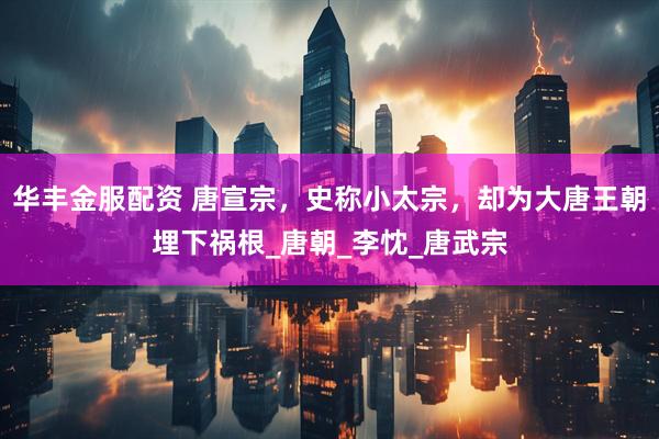华丰金服配资 唐宣宗，史称小太宗，却为大唐王朝埋下祸根_唐朝_李忱_唐武宗